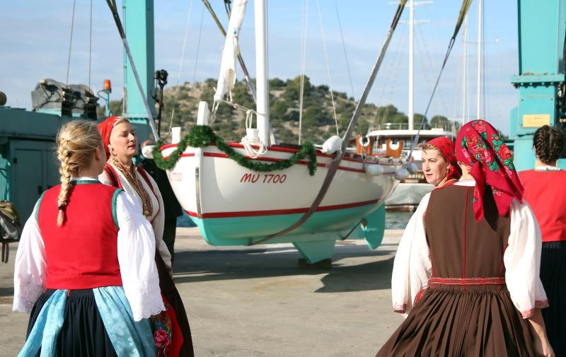 Svečano porinuta betinska gajeta “Lipa moja”