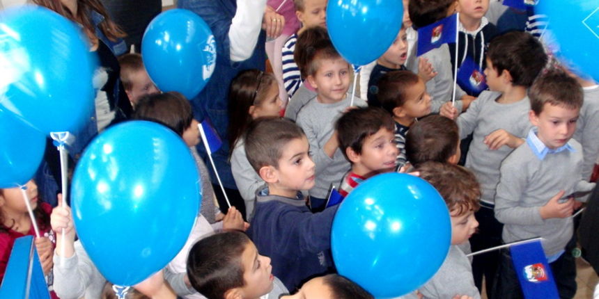 Dječji vrtić Ciciban uputio Sunčevu čestitku svome gradu