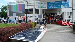Sisak: Utrka solarnih automobila hrvatskih stukovnih škola