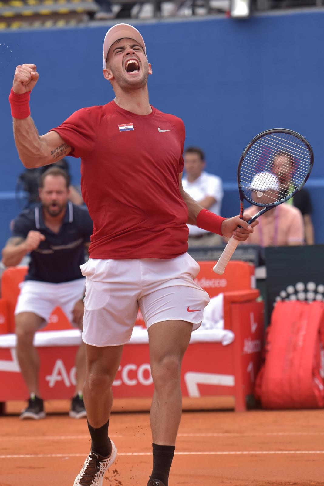 Davis Cup: Borna Ćorić – Steve Johnson Davis Cup: Borna Ćorić – Steve Johnson