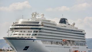 Kruzer Viking Sea na Veliku subotu u Zadar uplovio s oko tisuću turista. Foto: Dino Stanin/PIXSELL Kruzer Viking Sea na Veliku subotu u Zadar uplovio s oko tisuću turista. Foto: Dino Stanin/PIXSELL