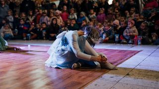 Predstava Frozen na Adventu u Zadru