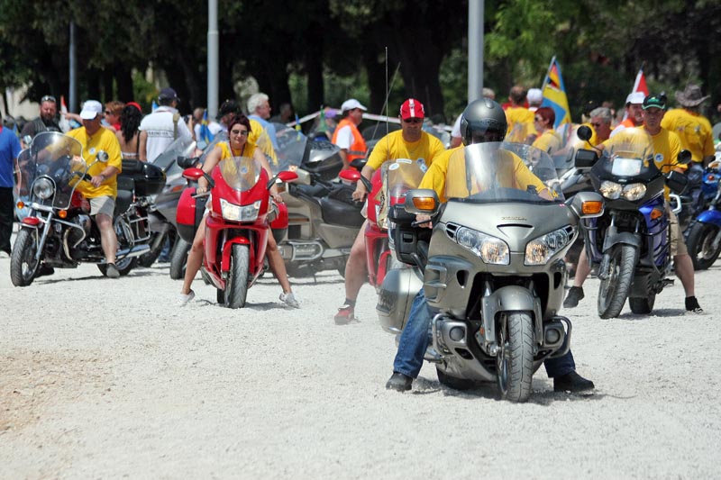 Susret bikera u Zadru (foto: Marin Gospić)