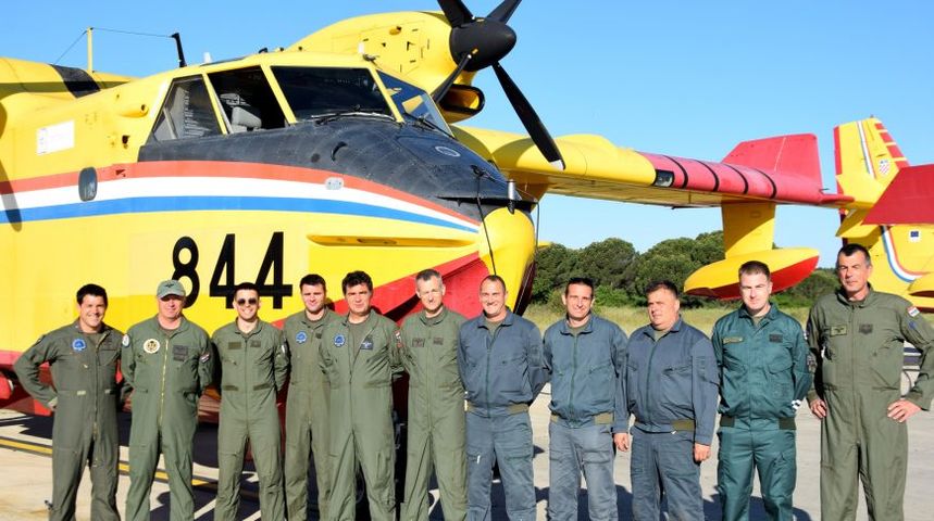 Canadair HRZ-a poletio u Izrael