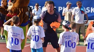 Legendarni Lothar Matthäus trenirao s klincima na Punta Skali. Photo: Hrvoje Jelavić/PIXSELL