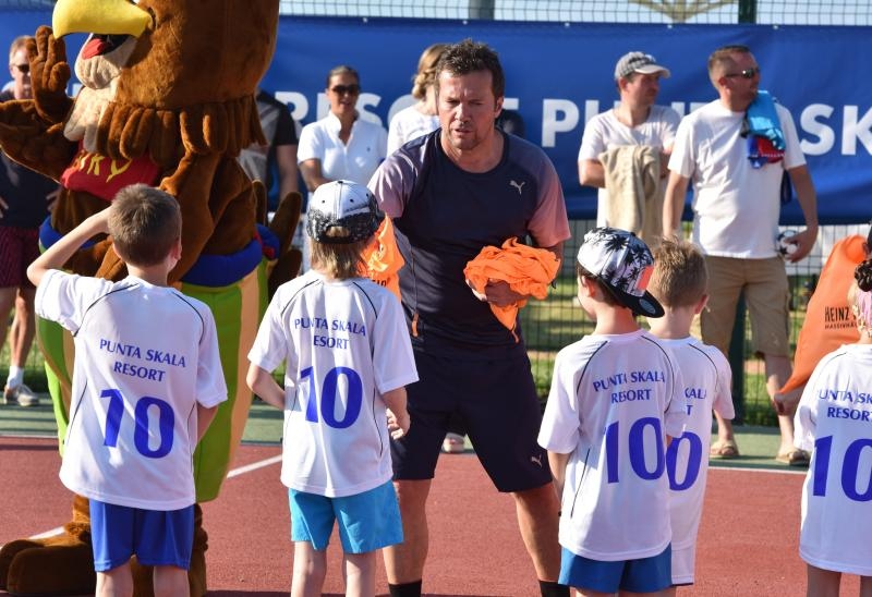 Legendarni Lothar Matthäus trenirao s klincima na Punta Skali. Photo: Hrvoje Jelavić/PIXSELL