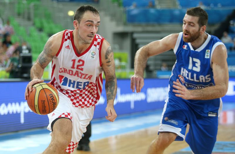 Ljubljana, Slovenija – Europsko prvenstvo u kosarci Eurobasket Slovenia 2013, drugi krug, grupa F, Hrvatska – Grcka. Photo: Igor Kralj/PIXSELL Ljubljana, Slovenija – Europsko prvenstvo u kosarci Eurobasket Slovenia 2013, drugi krug, grupa F, Hrvatska – Grcka. Photo: Igor Kralj/PIXSELL