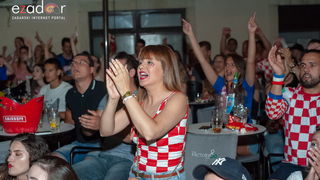 Zadar je gorio: Velika fešta nakon plasmana Vatrenih u polufinale Svjetskog prvenstva