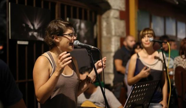 Humanitarna izožba koncertnih fotografija za pomoć poplavljenima u Gunji, foto: Filip Brala/PIXSELL