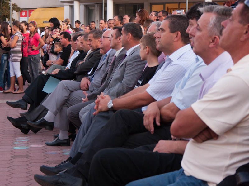 Bili Brig kod Ošk. Zadarski otoci: Svečanost imenovanja trga po D.T. Gavranu, foto: Darko Belančić