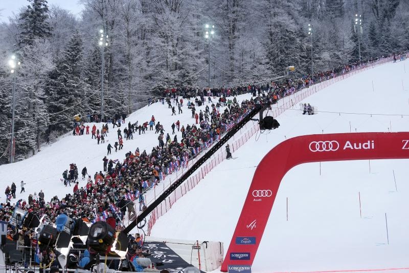 Vip Snow Queen Trophy, muška utrka 2015. Foto: PIXSELL