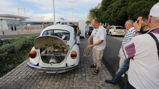 Pokraj Pozdrava Suncu u sklopu Nikola Tesla EV Rally-a predstavljeni su automobili na elektricni pogon. Photo: Filip Brala/PIXSELL Pokraj Pozdrava Suncu u sklopu Nikola Tesla EV Rally-a predstavljeni su automobili na elektricni pogon. Photo: Filip Brala/PIXSELL
