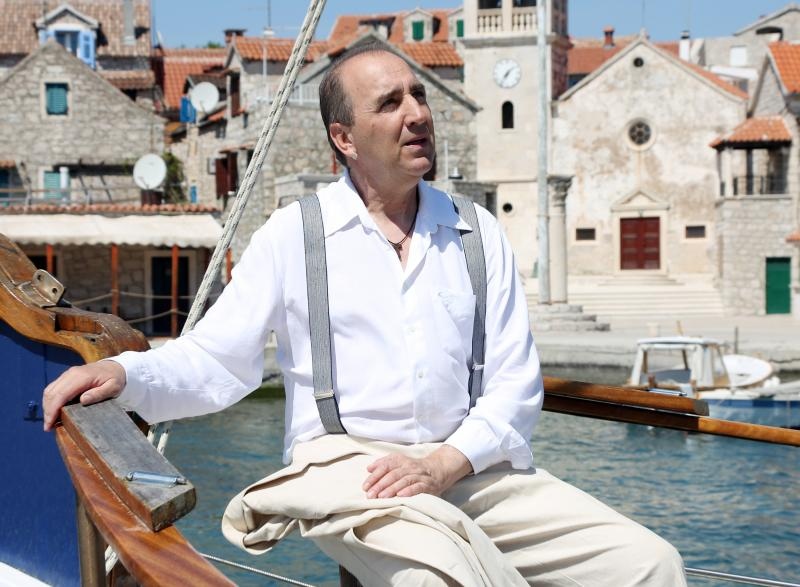 Mladen Grdović i Ivana Kovač u Prvić Šepurini snimili spot za pjesmu “Dva goluba”, Photo: Duško Jaramaz/PIXSELL