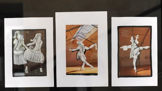 Zadar, 150413
Kazaliste lutaka Zadar. Otvorenje izlozbe crteza, kostima i fotografije Marije Saric Ban “Slike u vremenu bajke”.
Na fotografiji: detalj s otvorenja.
Foto: Luka Gerlanc / CROPIX