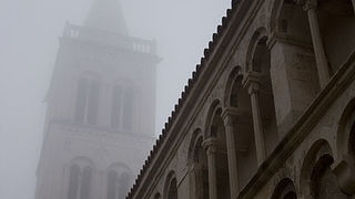 Zadar, magla svuda oko nas