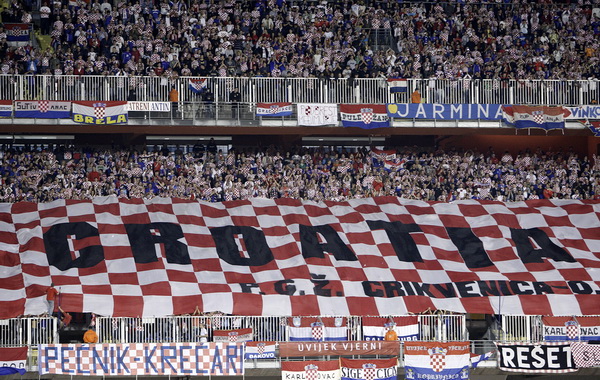 Zagreb, 050909.
Maksimirski stadion, kvalifikacijska utakmica skupine 6 za Svjetsko nogometno prvenstvo u Juznoj Africi 2010.
Hrvatska – Bjelorusija.
Foto: Dragan Matic / Cropix