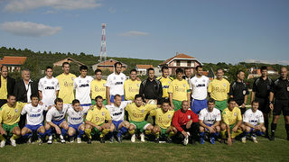 Hajduk – Zlatna Luka, Prijateljska utakmica povodom 75 godina osnivanja NK Zlatna luka
