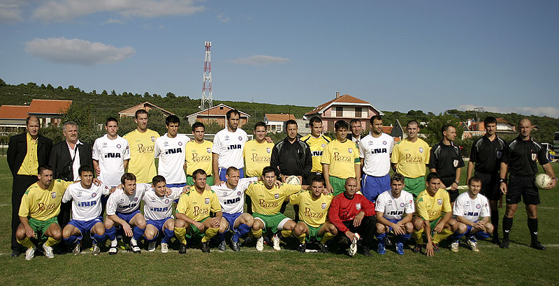 Hajduk – Zlatna Luka, Prijateljska utakmica povodom 75 godina osnivanja NK Zlatna luka