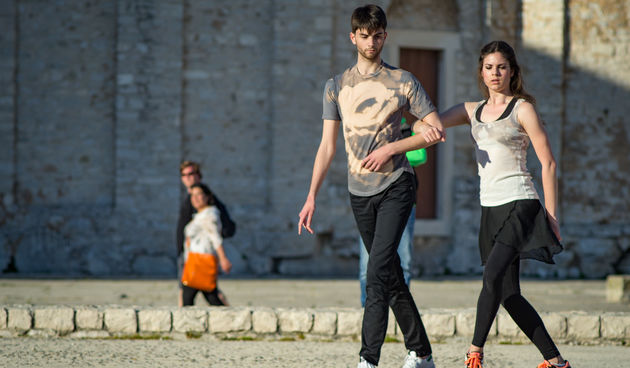 Zadarski plesni ansambl, nastup