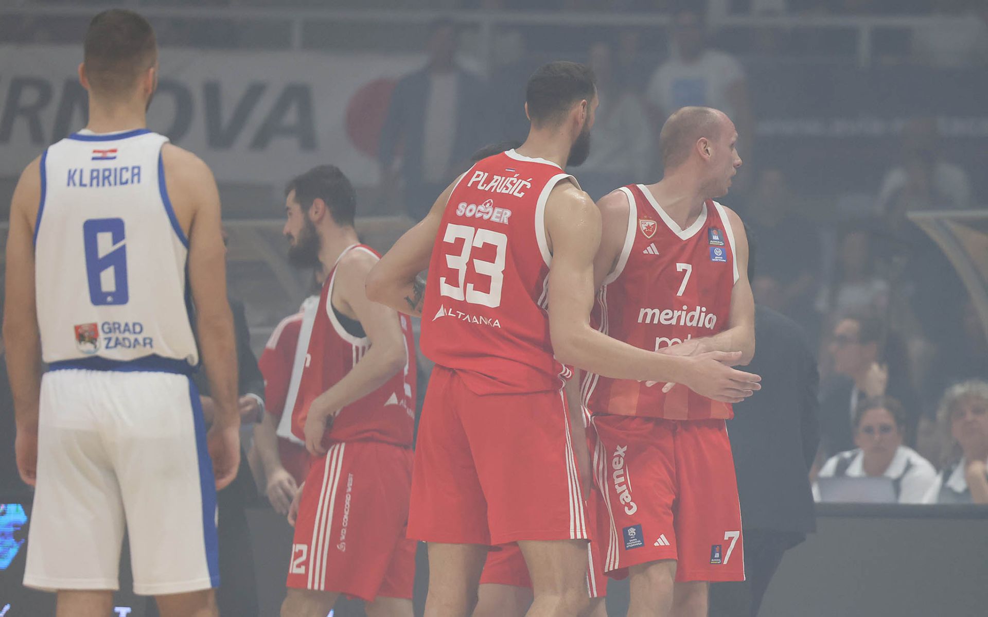 AdmiralBet ABA liga, 6. kolo: KK Zadar – KK Crvena Zvezda 77-84