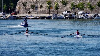 U uvali Jazine održana 3. regata veslačkog mini kupa Dalmacije U uvali Jazine održana 3. regata veslačkog mini kupa Dalmacije