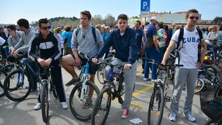 Biciklijada “Od Branimira do Branimira”, foto: Iva Perinčić. Biciklijada “Od Branimira do Branimira”, foto: Iva Perinčić.