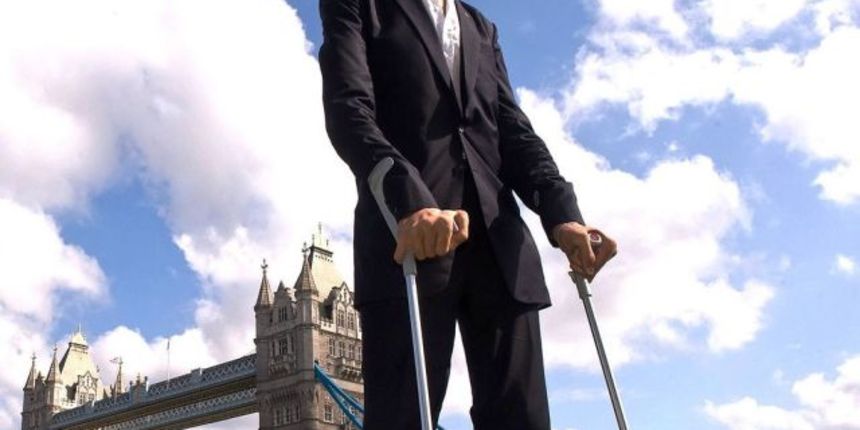 Sultan Kosen, foto-thetallestman.com Sultan Kosen, foto-thetallestman.com