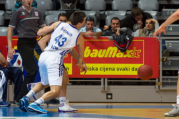 A-1 liga za prvaka, 6. kolo: KK Zadar – KK Zagreb 87-69, foto: Kristijan Orlić