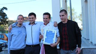 Udruga mladih Ploče i Dračevca uredila stari zog i počastila rižotom