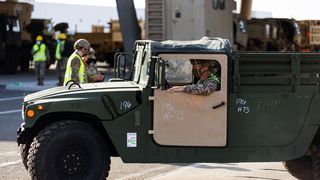 U Gaženicu dopremljena vojna oprema i sredstva za vježbu Immediate Response 21 U Gaženicu dopremljena vojna oprema i sredstva za vježbu Immediate Response 21
