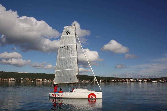 Sukosan: U uvali Zlatna luka odrzan je prvi dan dan Match Race regate, Foto: Mladen Malik