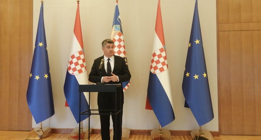 milanović predsjednički dvori pressica