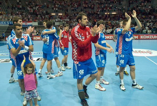 Zadar: Hrvatska-Slovacka 34-21, Foto: Sasa Cuka