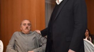 Drženje zadarskih SDP-ovaca u hotelu Kolovare. Foto: Dino Stanin/PIXSELL