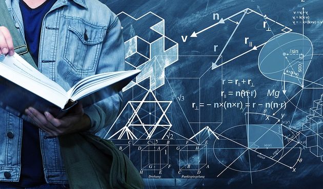 Matematika učionica ilustracija