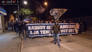Okupljanje Tornada na Forumu i korteo do Krešinog doma Okupljanje Tornada na Forumu i korteo do Krešinog doma