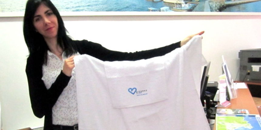 Brendirani ručnici Turističke zajednice grada Biograda na Moru. Foto: HRturizam Brendirani ručnici Turističke zajednice grada Biograda na Moru. Foto: HRturizam