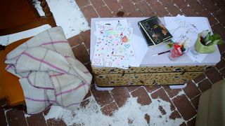 Blagdanski uređena otvorena terasa kafića Kult, Photo: Filip Brala/PIXSELL