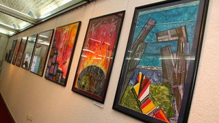 Znanstvena knjiznica: Otvorenje izlozbe Marije Visic Guina, Foto: Angelo Virag Znanstvena knjiznica: Otvorenje izlozbe Marije Visic Guina, Foto: Angelo Virag