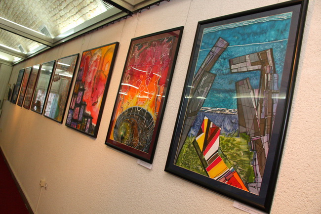 Znanstvena knjiznica: Otvorenje izlozbe Marije Visic Guina, Foto: Angelo Virag Znanstvena knjiznica: Otvorenje izlozbe Marije Visic Guina, Foto: Angelo Virag