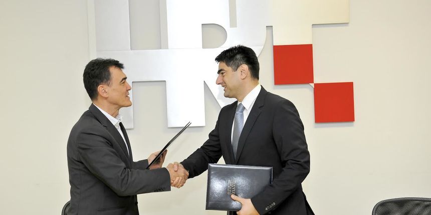 Goran Radman i Siniša Kovačić prilkom primopredaje dužnosti