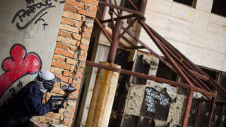 Paintball u Gaženici, 22. siječnja 2012. (foto:Saša Čuka)