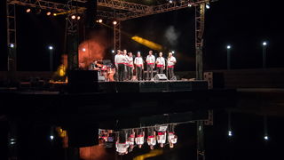 Zorica Kondža i klapa Cambi @ bazen Ilirije u Biogradu