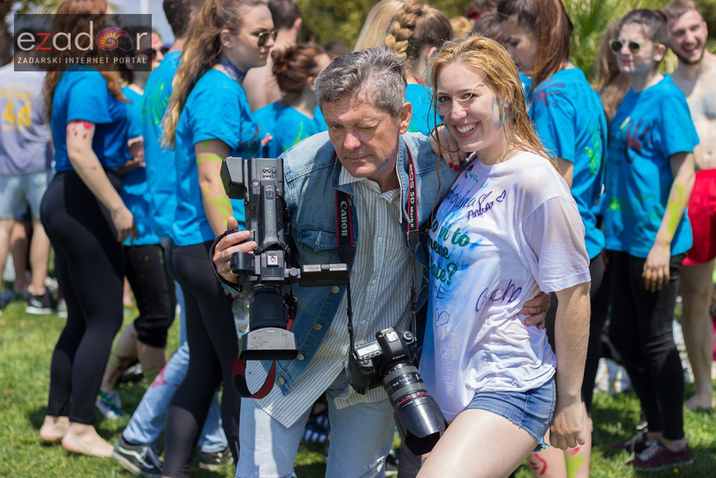Ludijada zadarskih maturanata na Pozdravu suncu i Morskim orguljama