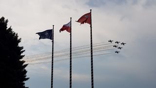 Generalna proba Krila oluje pred nastup na aero-mitingu u Poljskoj