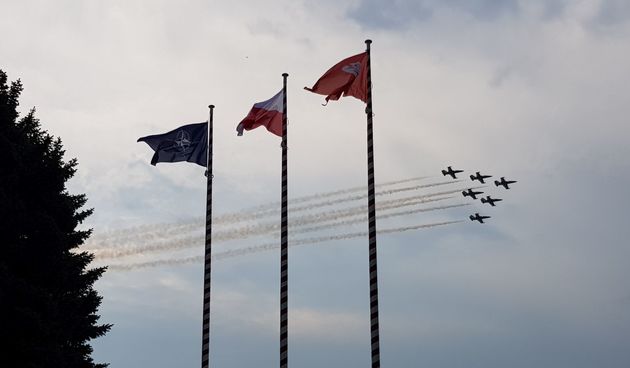 Generalna proba Krila oluje pred nastup na aero-mitingu u Poljskoj