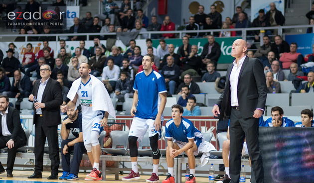 ABA liga, 12. kolo: KK Zadar – KK Budućnost VOLI 78-69. Špralja, Vuković i Naglić