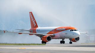 Easy Jet zrakoplov, Zračna luka Zadar