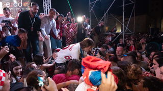 Veličanstven doček četvorice zadarskih Vatrenih