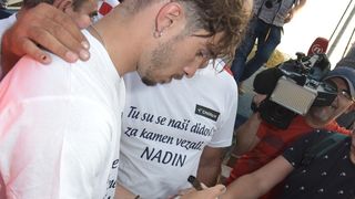 U rodnom Nadinu priređen doček za srebrnog reprezentativca Šimu Vrsaljka